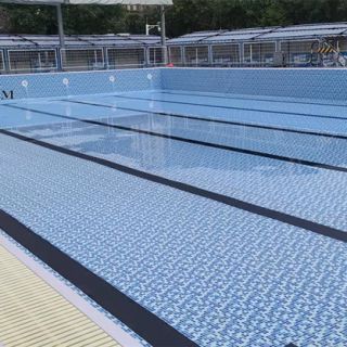 福建室外土建游泳池防水膠膜施工案例 